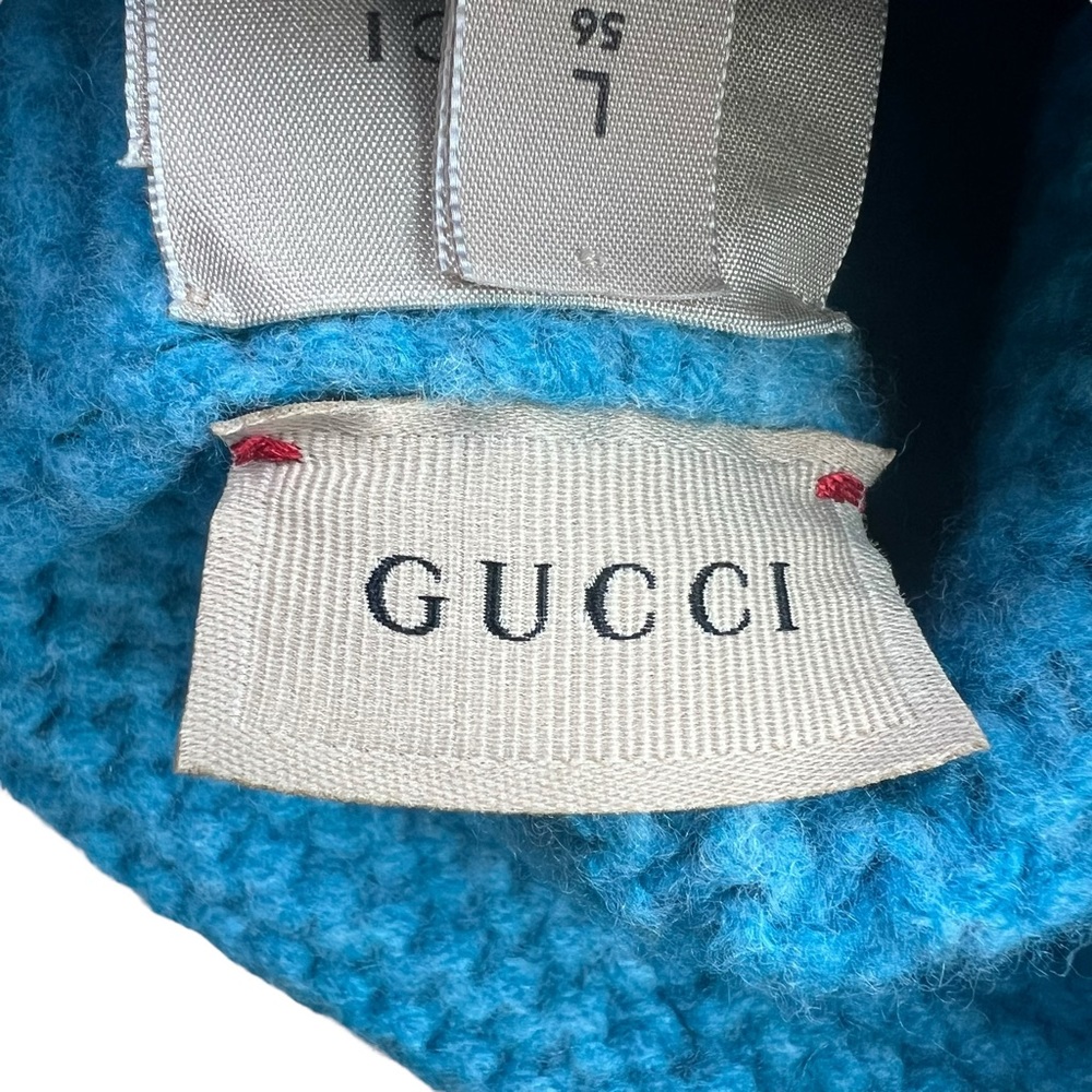 Gucci Gg Knit Beanie Hat View 5